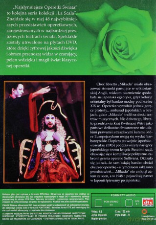 Kolekcja La Scala: Operetka 04 - Mikado [DVD]