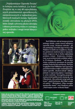 Kolekcja La Scala: Operetka 05 - Student żebrak [DVD]