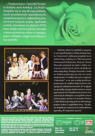 Kolekcja La Scala: Operetka 07 - HMS Pinafore, W majestacie prawa [DVD]