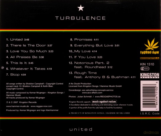 Turbulence: United [CD]