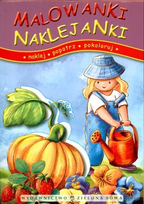 Malowanki Naklejanki: Z Dynią [KSIĄŻKA]