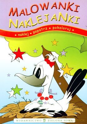Malowanki Naklejanki: Z Kaczką [KSIĄŻKA]