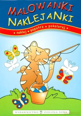 Malowanki Naklejanki: Z Kotkiem [KSIĄŻKA]