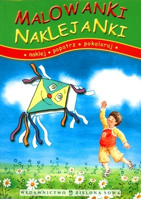 Malowanki Naklejanki: Z Latawcem [KSIĄŻKA]