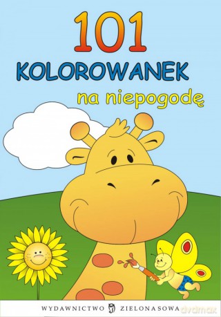 101 Kolorowanek Na Niepogodę  [KSIĄŻKA]