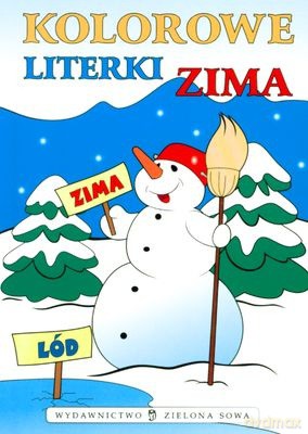 Kolorowe Literki/Zima  [KSIĄŻKA]