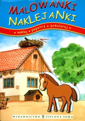 Malowanki Naklejanki: Z Konikiem [KSIĄŻKA]