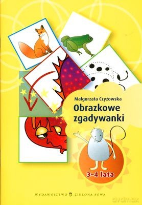Obrazkowe Zgadywanki 3-4 Lata [KSIĄŻKA]