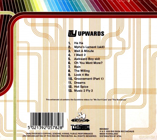 Ty: Upwards [CD]