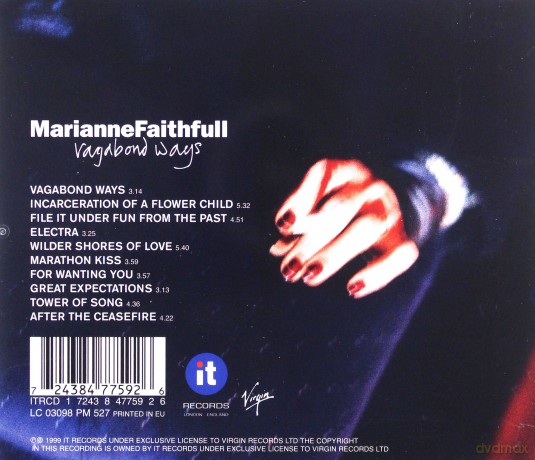 Marianne Faithfull: Vagabond Ways European Virgin 1999 [CD]