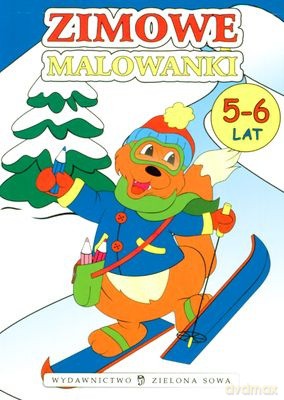 Zimowe Malowanki: 5-6 Lat  [KSIĄŻKA]