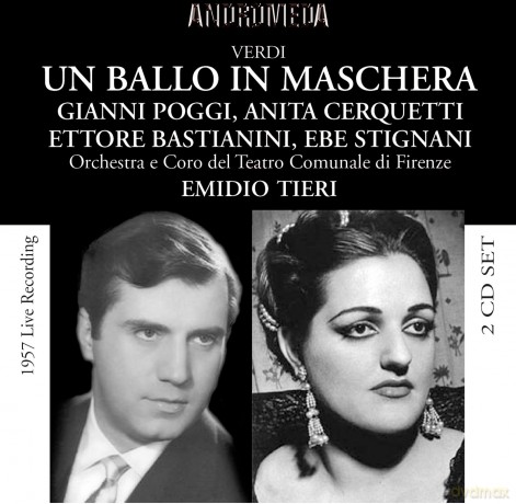 Gianni Poggi: Verdi - Un Ballo in Maschera (Live in Florence 1957) [2CD]