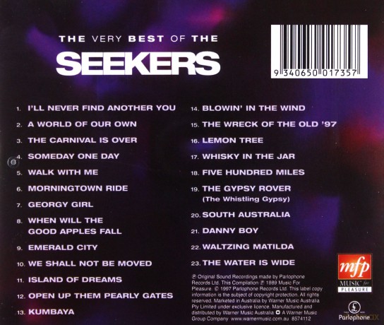 The Seekers: Very Best Of [CD]