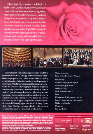 Kolekcja La Scala: Koncert 2 - Koncert noworoczny Wenecja 2005 [DVD]