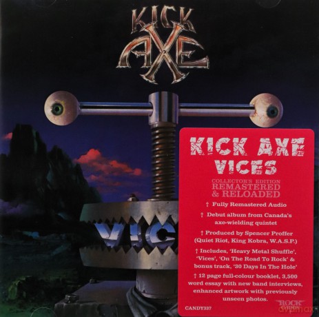 Kick Axe: Vices -Spec/Remast- [CD]