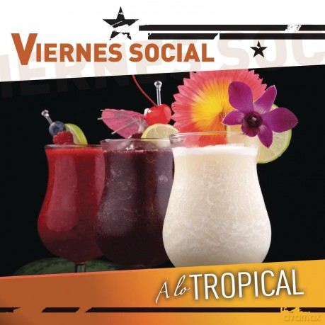 Viernes Social: A Lo Tropical [CD]