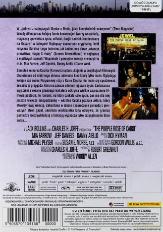 Purpurowa róża z Kairu [DVD]