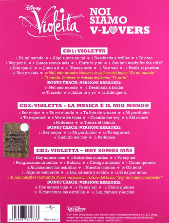 Violetta-Noi Siamo v-Lovers [3CD]