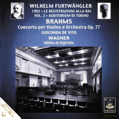 Johannes Brahms: Violin Concerto/Siegfried [CD]