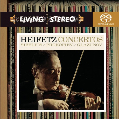 Jascha Heifetz: Violin Concertos [CD]