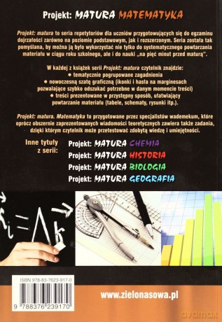 Projekt Matura.Matematyka [KSIĄŻKA]