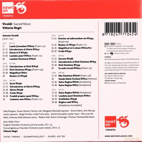 Antonio Vivaldi: Vivaldi: Sacred Music [7CD]