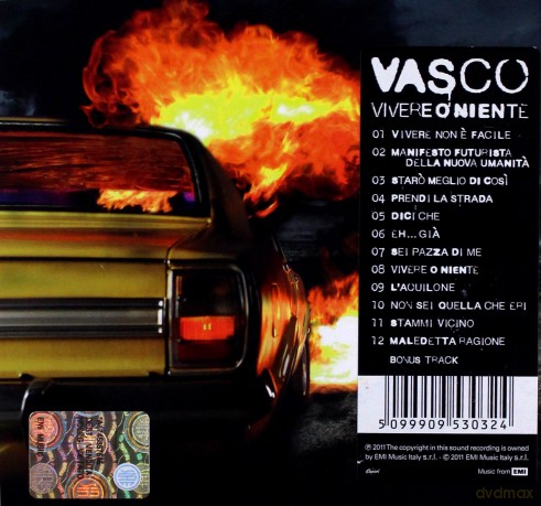 Vasco Rossi: Vivere O Niente [CD]