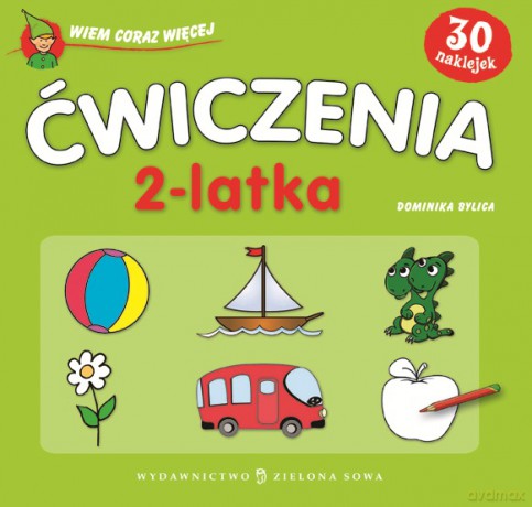 Wiem Coraz Więcej: Ćwiczenia 2-Latka [KSIĄŻKA]
