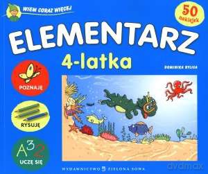 Wiem Coraz Więcej: Elementarz 4-Latka [KSIĄŻKA]