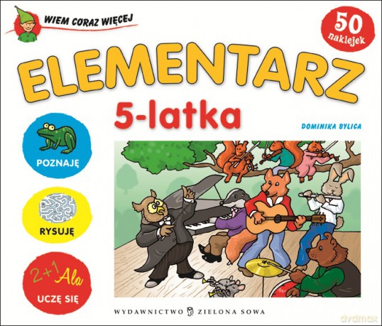 Wiem Coraz Więcej: Elementarz 5-Latka [KSIĄŻKA]