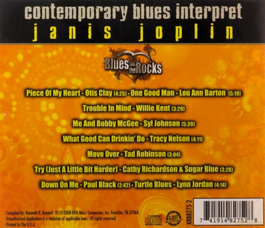 Vol. 5-Janis Joplin Tribute [CD]