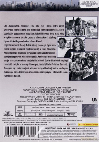 Pamiętniki z gwiezdnego pyłu [DVD]