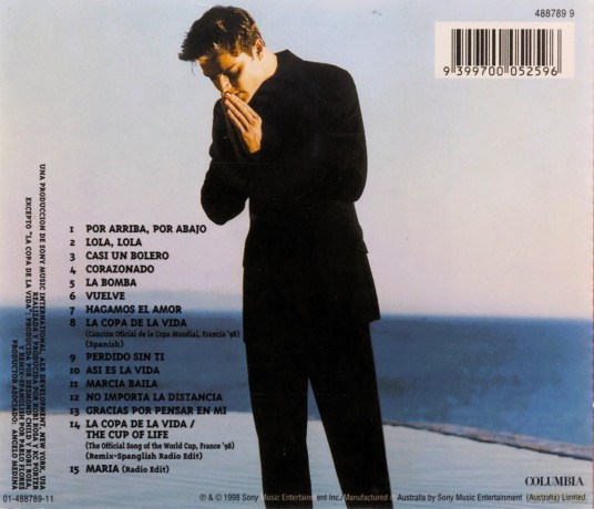 Ricky Martin: Vuelve [CD]