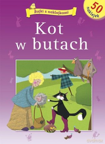 Bajki Z Naklejkami: Kot W Butach [KSIĄŻKA]