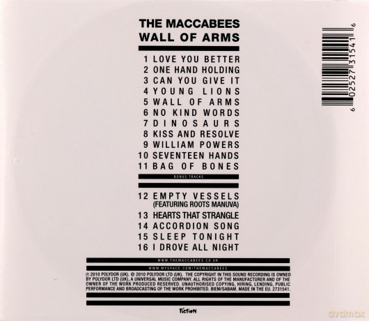 Maccabees: Wall of Arms [CD]