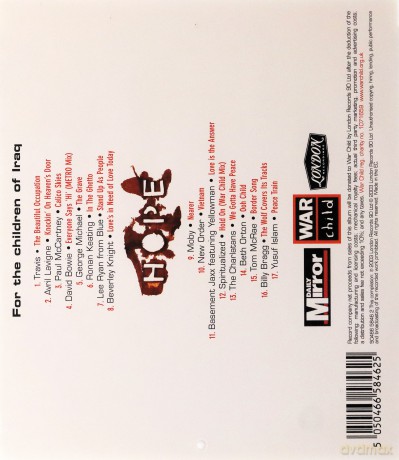Warchild: Hope [CD]