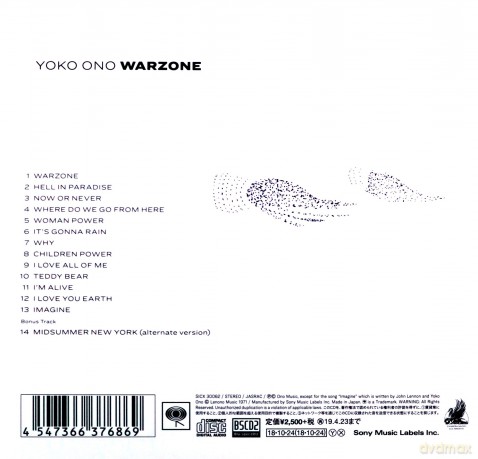 Yoko Ono: Warzone [CD]