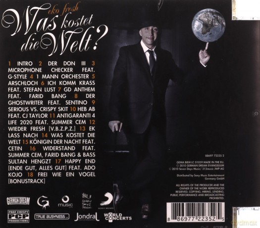 Eko Fresh: Was Kostet Die Welt [CD]
