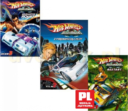 Hot Wheels AcceleRacers pakiet [3DVD]