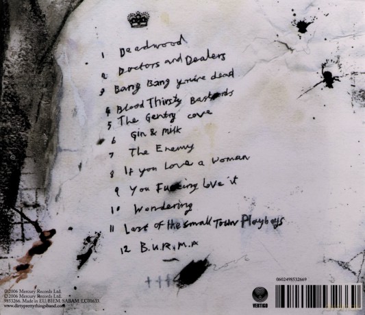 Dirty Pretty Things: Waterloo to Anywhere [CD]