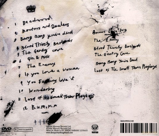 Dirty Pretty Things: Waterloo to Anywhere [CD]