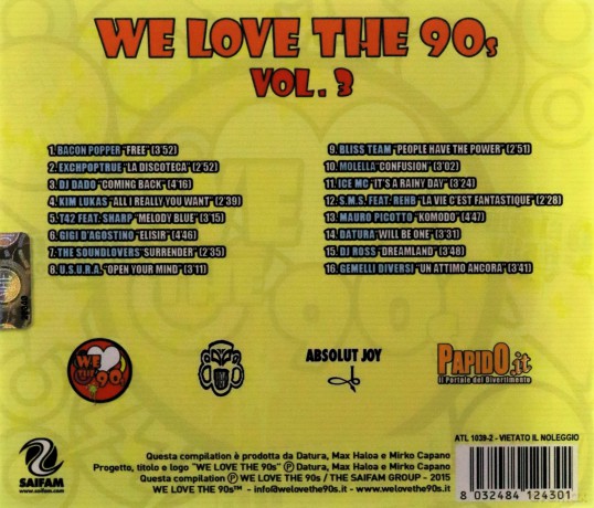 We Love 90's Vol. 3 [CD]