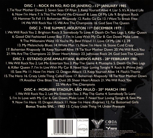 Queen: We Will Rock Rio [4CD]