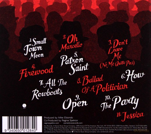 Regina Spektor: What We Saw From The Cheap Seats [CD]