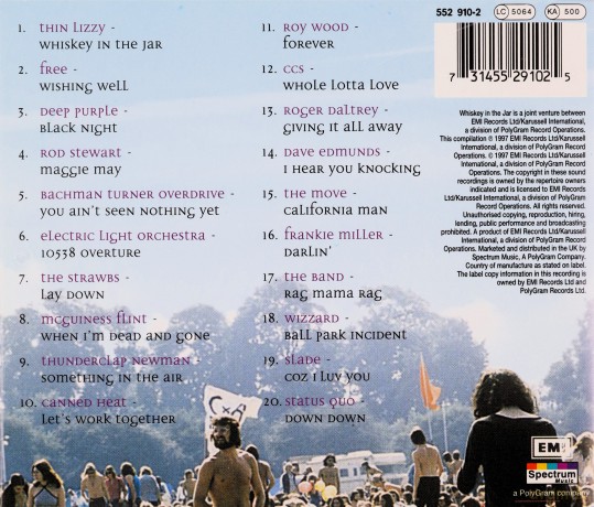 Whisky In The Jar [CD]