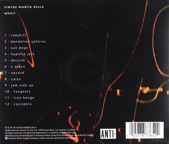 Simian Mobile Disco: Whorl [CD]