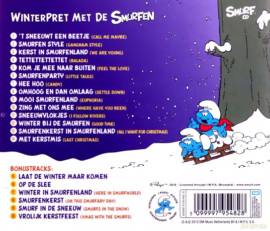The Smurfs: Winterpret Met De Smurfen [CD]