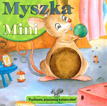 Puchowa Piszcząca Książeczka: Myszka [KSIĄŻKA]