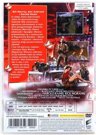 Pogromcy duchów (polski lektor) [DVD]