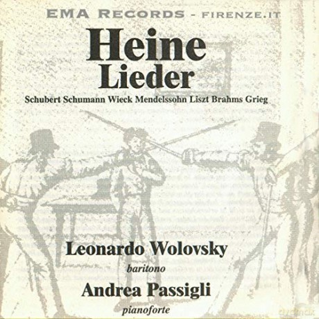Wolosky - Passigli - Heine Lieder [CD]